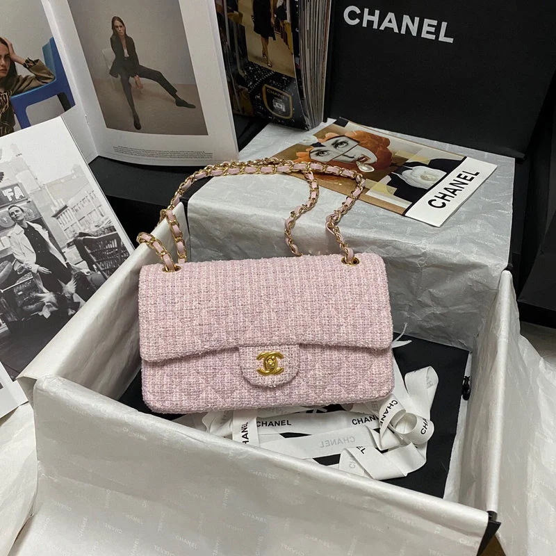 Designer bags with gold hardwareWF - Chanel Bags - 1689