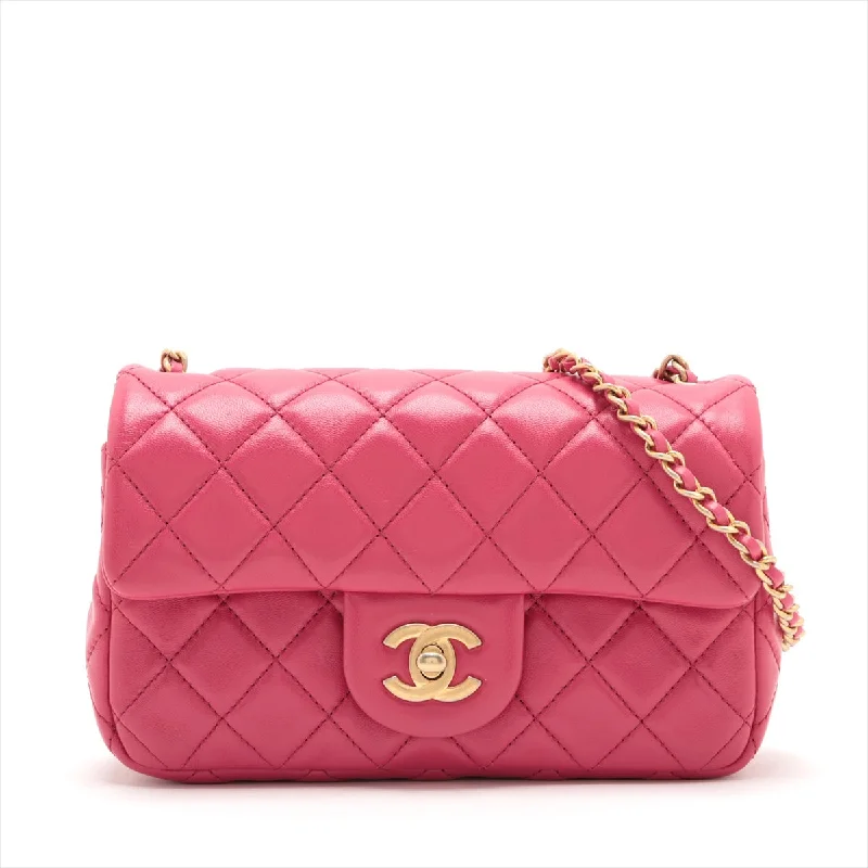 Affordable designer bag dupesChanel Mini Matrasse 20  Single Chain Bag Coco Ball Pink Gold